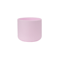 Bottle Boot 24oz in light pink silicone; small cylindrical form